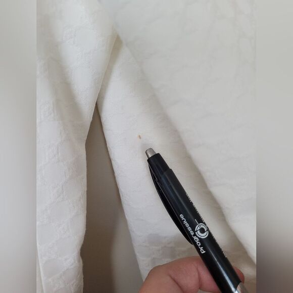 Giorgio Armani Black Label White Cotton Blazer Suit Jacket Lined Designer EU 48 - Picture 14 of 16